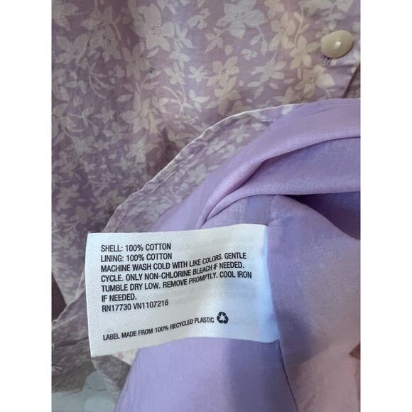 The Nines By Hatch For Target Dress Purple White NWT - Picture 3 of 5